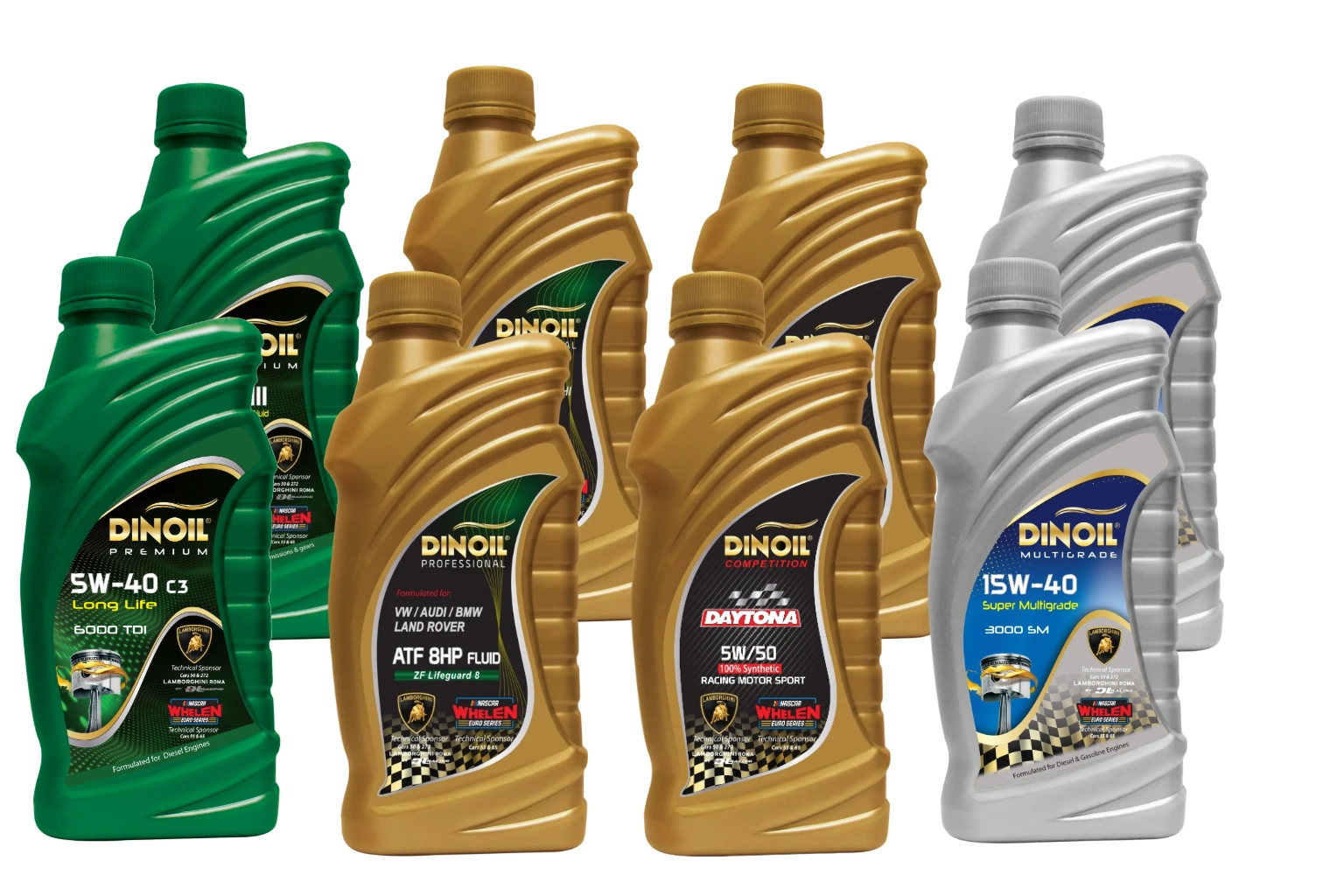 selezione di prodotti Lubrificanti Dinoil